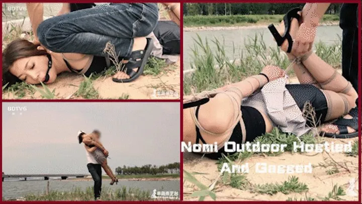 YT575 Nomi Outdoor Hogtied And Gagged