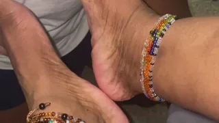 Worship the Long toes, wrinkled Soles of Cinnamon Spicyy