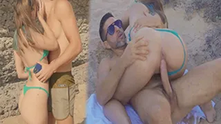 Hot White Bubble Butt Portuguese Gets Picked up in the Beach