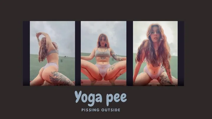 Yoga made me pee