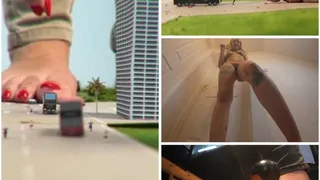 EliteFeetStreet Giantess Compilation 2024