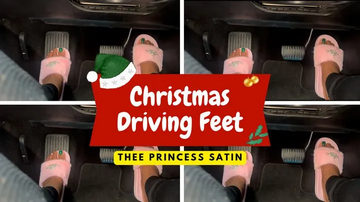 Christmas Toes | Driving Feet