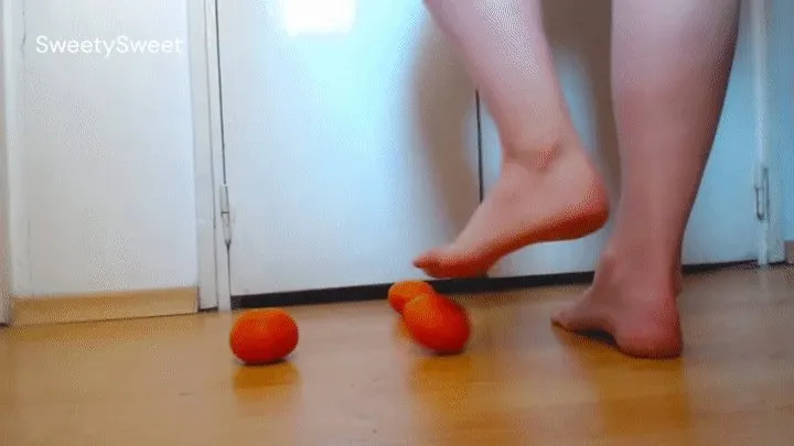 Crushing mandarins