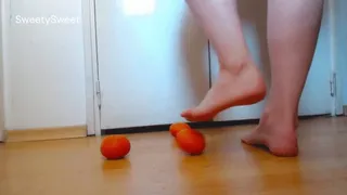 Crushing mandarins