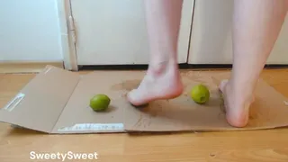 Crushing limes