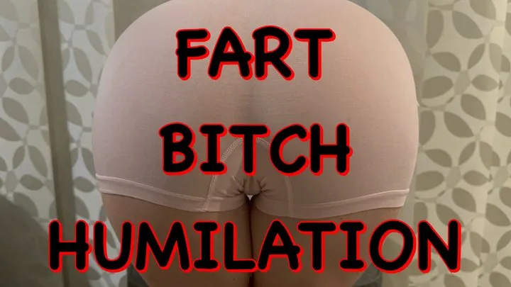 Fart Bitch Humiliation (Rated R) -POV