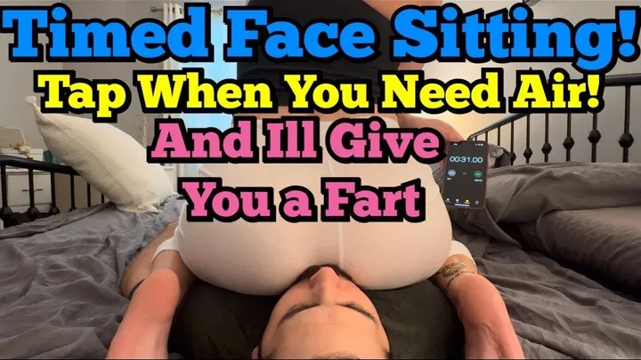 Timed Face Farting by Scarlett Fey