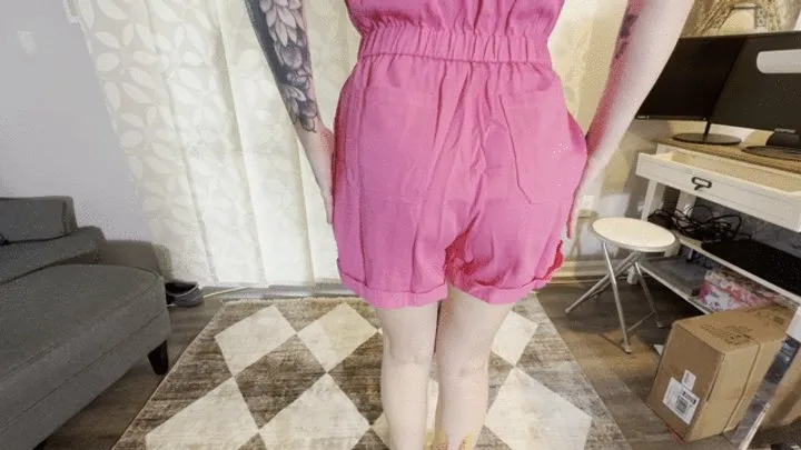 Worship My Farts on these Pink Rompers! (POV)