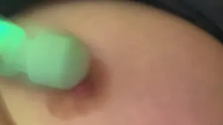 Big Boob Babe Nipple Play Cum Quickie