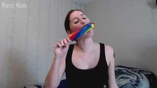 Dick lollipop sucking