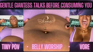 Gentle Giantess Talks Before Consuming You