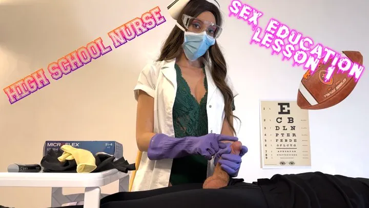 High School Nurse Teach How to do a Dick Inspection