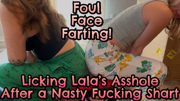 Wet Facefarting Ends in Nasty Ass Licking