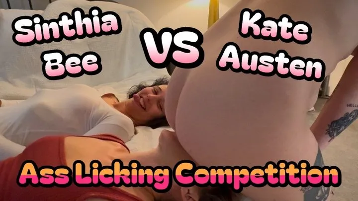 Ass Licking Competition! Sinthia Bee vs Kate Austen!