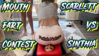 Mouth Fart Contest! Sinthia V Scarlett