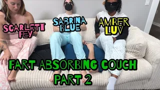 Fart Absorbing Couch Part 2!