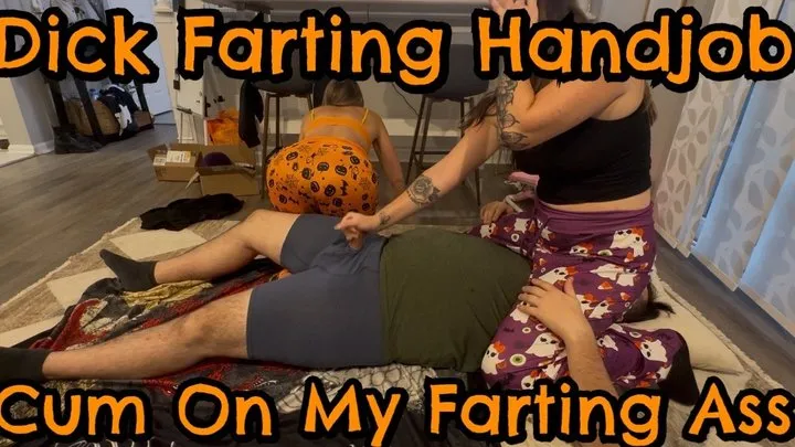 Dick Farting Handjob