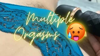 Multiple Orgasms With My Vibrator