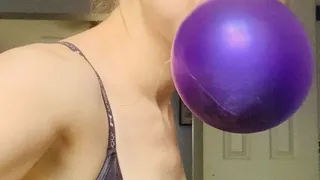 Mean Girlfriend Makes You Beg For Big Balloon Blowies