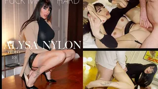 HARD FETISH FUCK IN NYLON STOCKINGS