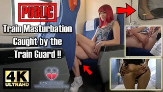 Public Train Masturbation Caught by the Train Guard