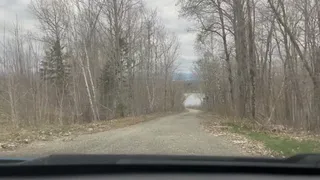 Car Stuck By The River