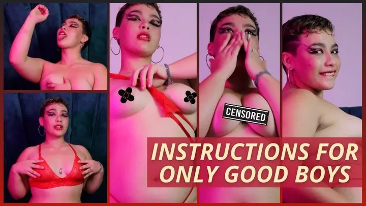 INSTRUCTION ONLY GOOD BOYS