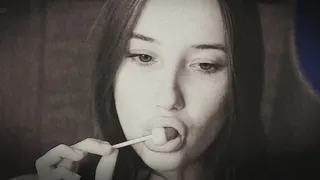 Black&White lollipop tease