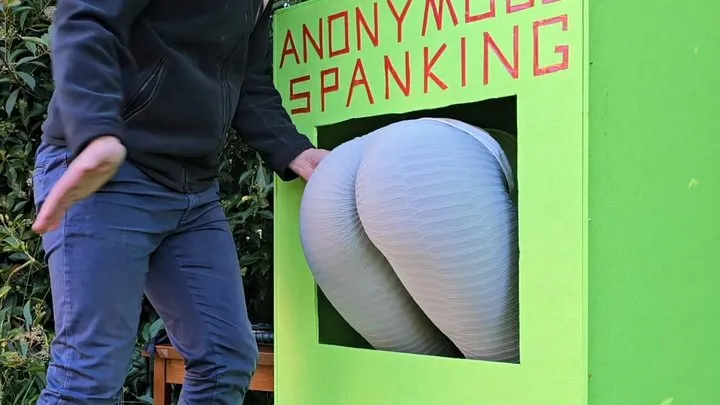 Coco spanked in leggings in the public gardens