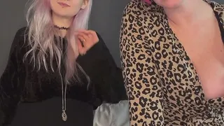 2 Girl Cum Eating Instructions & Humiliation