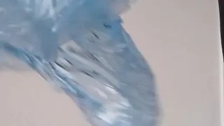 Popping bubble foil with my feet