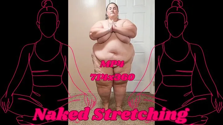 SSBBW Rachel Does Some Naked Yoga 714x360