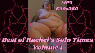 Best of SSBBW Rachel's Solo Play Time Volume 1