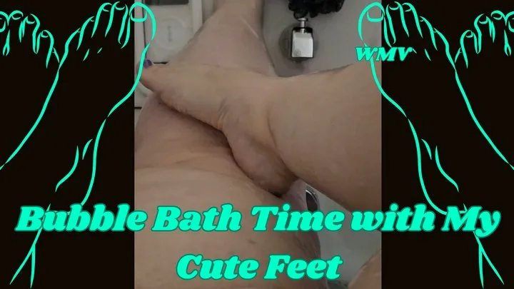 Soak in the Soapy Tub with SSBBW Rachel's Sexy Feet