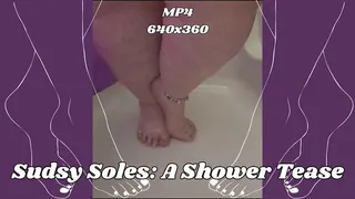 SSBBW Rachel's Sudsy Soles: A Shower Tease