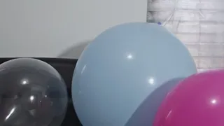 LIVE - Blow up many balloons until they burst and ride 24 inches