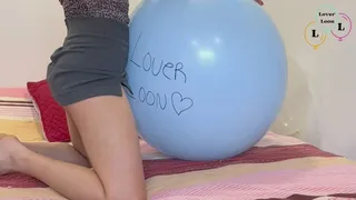 CAMILA MAKES RIDE2POP ON HER FIRST 24-INCH BALLOON