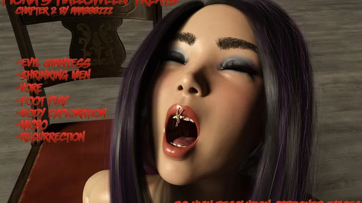 Giantess: Fiona's Halloween Treats - Chapter 2