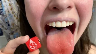 Red Candy Chewing