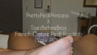 Giving ToesBeforeBros A Footjob With A Sexy Soles View (Your POV)