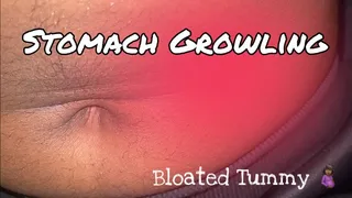 Rowanie's Bloated Stomach and Growling Sounds Longer Video in My Panties