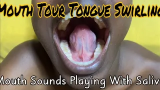 Rowanie's Mouth Tour Update playing With My Saliva Opening Wide Showing My DeepThroat and Uvula