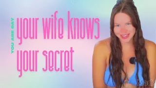 Your Wife Knows Your Secret {gay Category}