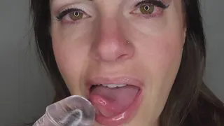 LickThisRN: Dildo Deep Throat