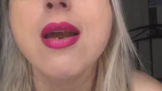 Goddess Swallows Gummy Bears