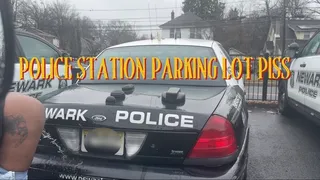 Police Station Parking Lot Piss