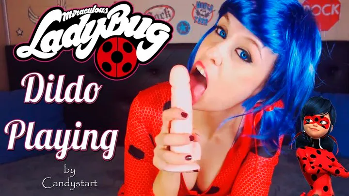 Miraculous Ladybug Cosplay Dildo Playing