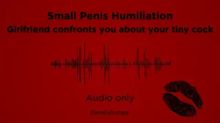 SPH Audio - Girlfriend confronts boyfriend about his tiny dick