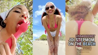 Joi stepmom on the beach - Lissa