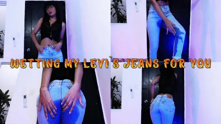 Wetting my levis jeans for you - Agatha